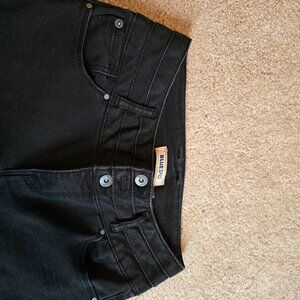 Blue Spice brand black denim jeans, size 9